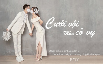 Học lỏm bộ ảnh cưới siêu đẹp lại tiết kiệm trong mùa COVID-19