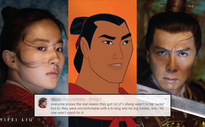MXH nổi điên vì người yêu Mulan bị bay màu, Disney bị ném đá vì kỳ thị LGBT?