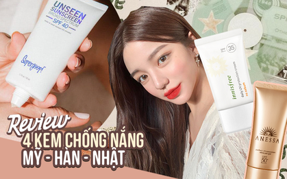 4 kem chống nắng tôi từng thử qua: Có loại “ok lah” giúp da mịn mướt, lỗ chân lông mờ nhỏ; loại lại làm bí da chẳng muốn dùng tiếp