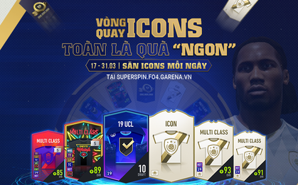 FIFA Online 4: Game thủ "trốn dịch" háo hức với sự kiện "săn ICONS miễn phí" mỗi ngày!