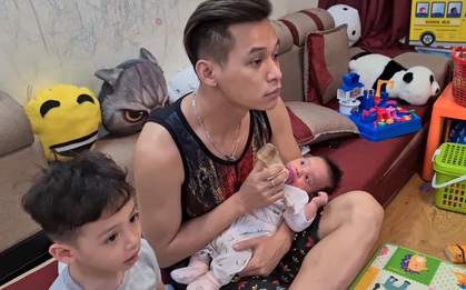 "Lươn lẹo" khi chưa làm video mới, nhưng Độ Mixi lại khiến fan "cười bò" khi hé lộ cuộc sống thực của ông bố bỉm sữa