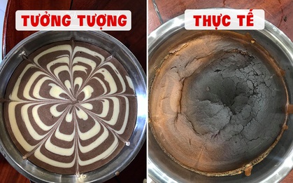 Người ta bảo ở nhà nấu ăn để xả stress, nhưng có những trường hợp làm xong chỉ muốn "sang chấn tâm lý" như thế này đây