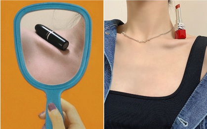 Dân mạng mới có thử thách son môi khoe "mình hạc xương mai", bạn dám thử không?