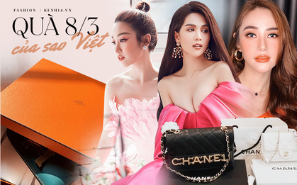 Sau 8/3, kho đồ hiệu của các sao lại càng đồ sộ: Ngọc Trinh "ẵm" 2 túi Chanel nhưng bất ngờ nhất là túi Hermès của Đỗ Mỹ Linh