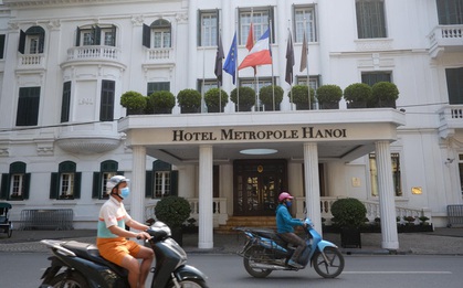 Hà Nội: Khách sạn Metropole hoạt động bình thường trở lại sau khi được phun khử khuẩn phòng Covid-19