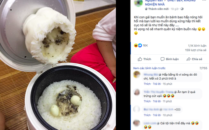 Pha hấp bánh bao đi vào lòng mẹ đang viral nhất hội “Ghét bếp”: Bánh một đằng, nhân một nẻo, mong con gái sớm quên kỷ niệm buồn