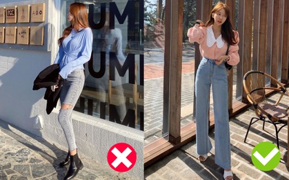 Thanh lọc tủ đồ theo gợi ý từ BTV thời trang: 4 kiểu quần jeans bạn nên diện nhiều hơn và 4 kiểu quần nên ít mặc lại thì tốt
