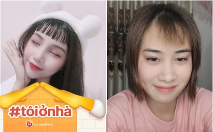 Dân mạng khoe tóc tự cắt cực "toang", tình hình này khéo phải ở nhà thêm 1 tháng nữa mất