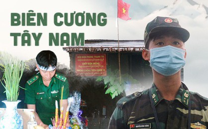 BIÊN CƯƠNG TÂY NAM: "Đợi hết dịch, con sẽ về gửi lại trên bàn thờ bố chiếc khăn tang…"