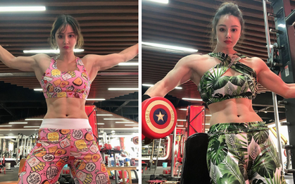 Nữ bác sĩ "mặt thiên thần, body cuồn cuộn" bất ngờ thông báo đã mang bầu 4 tháng, dân tình choáng nặng khi thấy cơ bụng vẫn căng đét của cô nàng