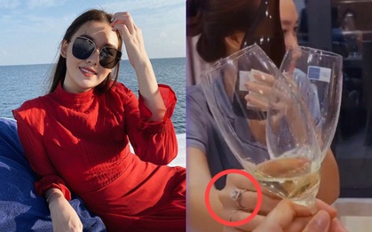 Nghi vấn Á hậu Tường San đã bí mật kết hôn, chiếc nhẫn ở ngón áp út vô tình để lộ chuyện hỷ sự?