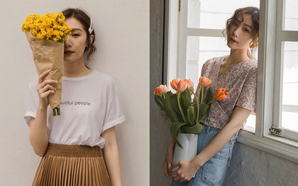 12 cách tạo dáng với hoa cho bạn những tấm hình "tây tây" và sang xịn hết cỡ, không nhận like tới tấp hơi phí