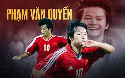Có nhiều "thế hệ vàng", nhưng "cậu bé vàng" chỉ có một: Phạm Văn Quyến hôm nay bước sang tuổi 36