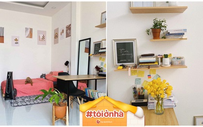 Cô nàng độc thân khoe “cái ổ” xinh xắn tự decor, còn có cả thú cưng thì cần gì bồ nữa!