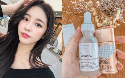 Da tôi giảm tiết dầu hẳn nhờ lọ serum làm căng da “siêu đỉnh” giá chưa đến 300k, bôi cùng kem chống nắng da ráo mịn cả ngày