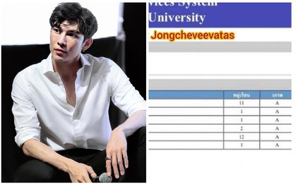Nam thần học vấn khủng nhất nhì showbiz Thái: Cận 10 độ, tốt nghiệp xuất sắc nhiều ĐH danh tiếng, đạt 840/990 TOEIC và thành thục 8 loại nhạc cụ