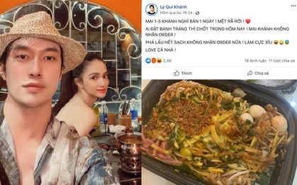 Lý Quí Khánh có động thái mới sau lùm xùm khách chê bánh tráng giá "cắt cổ": Vẫn vui vẻ, tình trạng bán hàng gây chú ý