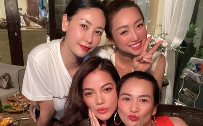 Hội bạn thân U40 showbiz lâu ngày tụ họp: Hà Kiều Anh đọ sắc Trương Ngọc Ánh, diện mạo trẻ trung của bạn gái Chi Bảo gây chú ý