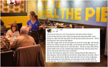 Hà Nội: Đi ăn gặp trúng 1 gia đình có nhiều trẻ con quậy phá, cô gái bị dọa dẫm và tát vì "dám làm con nhà họ đang hét mà phải giật mình"