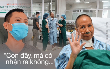 Hành trình sinh tử của bác gái bệnh nhân 17: 3 lần ngưng tim, nhiều lần rơi vào tình trạng nguy kịch đến những bước tập đi thần kỳ