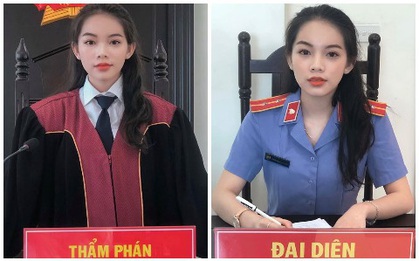 Lên Toà với 2 vai trò Thẩm phán lẫn Kiểm sát viên, nữ sinh 2000 khiến dân mạng hết lời ngợi khen vừa giỏi vừa quá tài năng