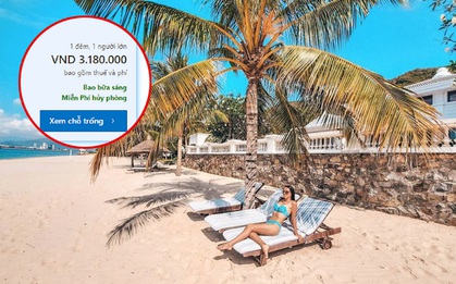 Hàng loạt resort đẳng cấp giảm mạnh giá phòng: Từ 20 triệu xuống 4-6 triệu đồng/đêm, chỉ với 2 triệu đồng cũng có thể đặt phòng 5 sao