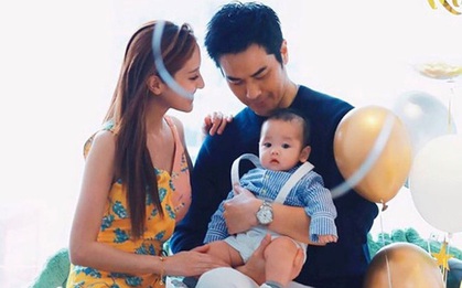 Vợ Hoa hậu Hong Kong kém 22 tuổi của tài tử TVB Trịnh Gia Dĩnh mang thai lần hai