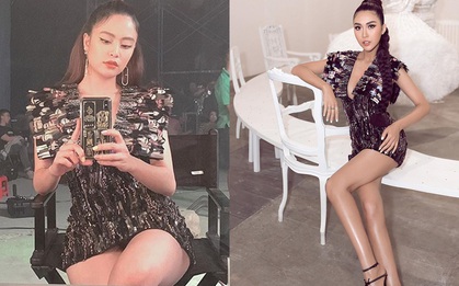 Hai nàng tên Linh cùng diện đầm Công Trí: Hoàng Thùy Linh bị soi dáng ngồi nhạy cảm, Tường Linh "thị phạm" chiêu hack chân dài miên man