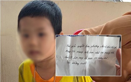 Vụ bé trai bị bố bỏ rơi kèm lời nhắn "tôi không đẻ, tôi không nuôi": Cháu bé rất ngoan,  không khóc cũng không đòi về ở với bố hay mẹ