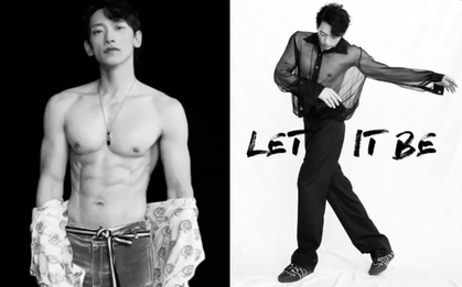 Không thở nổi vì ảnh mới khoe "si cu la" nóng bỏng của Bi Rain: Ông bố bỉm sữa 2 con sexy thế này, nhất Kim Tae Hee rồi!