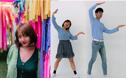 Nhảy động tác tự chế 3 phút mỗi ngày dưới nền nhạc Kpop, cô nàng người Hàn giảm 6kg trong 2 tuần