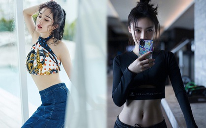Netizen Trung vừa phát hiện ra một mỹ nhân có "cơ bụng số 11" vượt mặt cả Dương Mịch, nhìn rãnh bụng sâu hút mà phát hờn