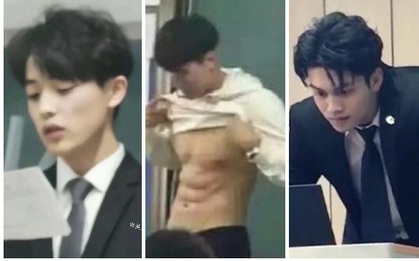 Xuất hiện qua loạt ảnh chụp lén của học trò, dàn thầy giáo soái ca khiến dân tình xốn xang vì siêu cấp đẹp trai, body 6 múi chẳng kém nam thần, tài tử điện ảnh