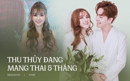 HOT: Ca sĩ Thu Thủy đang mang thai con gái ở tháng thứ 5 sau gần 1 năm kết hôn với chồng trẻ