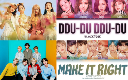 Top lyrics video nhiều view nhất: TWICE "mất hút", BTS và BLACKPINK đúng là "ông hoàng bà chúa Youtube" nhưng No.1 lại là ca khúc được quảng bá phút chót