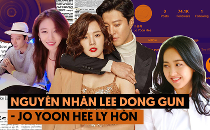 Tất tần tật nguyên nhân gã sát gái Lee Dong Gun ly hôn: Từ chuyện bắt cá 2 tay với Jiyeon, làm vợ òa khóc đến thái độ cực phũ