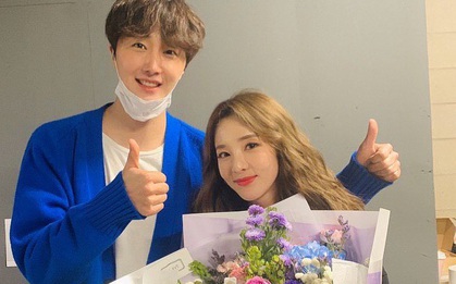 Bức ảnh tiết lộ mối quan hệ bất ngờ suốt 12 năm của nữ thần Dara và tài tử "Mặt trăng ôm mặt trời" Jung Il Woo