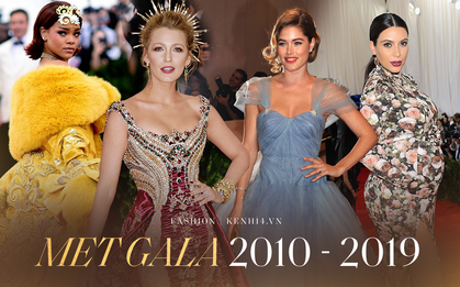 20 bộ cánh khó quên nhất Met Gala thập kỷ qua: Toàn bà hoàng với công chúa đẹp phát khóc, tội nhất cô Kim lưu danh muôn đời với bộ váy "ghế sofa"
