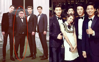 Bức ảnh gây bão MXH: 3 chân dài cực phẩm Park Bo Gum, Park Seo Joon, Lee Soo Hyuk biến sao nam thành nấm lùn lọt thỏm