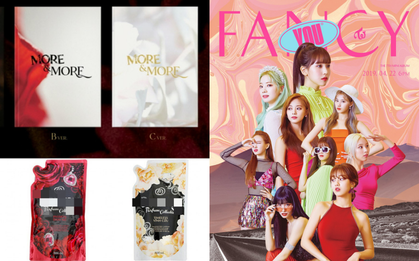 JYP thiết kế bìa album cho TWICE muôn đời vẫn "phèn" như vậy: Hết bị tố xài "chùa" stock miễn phí trên mạng, giờ lại mượn cả ý tưởng từ... nước xả vải?
