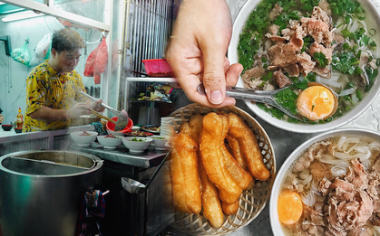 Phở Hà Nội nổi tiếng thì ai cũng biết, nhưng chỉ có 6 quán từng được lên báo nước ngoài, khách Tây đến thử đông nghịt