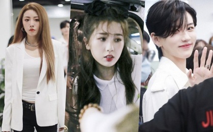 THE9 dự sự kiện sau debut: Ngu Thư Hân lộ diện sau ồn ào với Lisa, maknae gây sốt với body "vượt mặt" đàn chị
