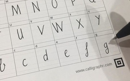 Chỉ cần 4 bước có ngay font chữ viết tay siêu độc của chính mình, không lo đụng hàng bất kỳ ai