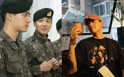 Dân tình đang nháo nhào vì Lee Hong Ki bất ngờ gọi D.O. (EXO) là bạn gái, ngọn nguồn từ ảnh ánh mắt ngọt như mật này đây