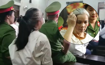 Bùi Thị Kim Thu bất ngờ đánh lén một bị cáo tại phiên tòa xử phúc thẩm vụ nữ sinh giao gà