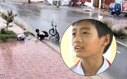 Nam sinh nhặt rác khơi cống thoát nước và ước mơ tuyệt đẹp: Muốn làm nghề điện để giúp đỡ bà ngoại, mong trái đất không còn nhiều rác