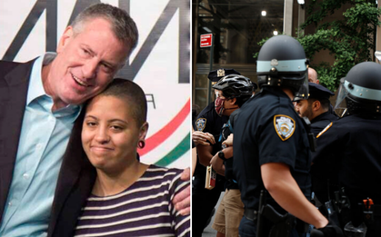 Thị trưởng New York nói về con gái bị bắt trong cuộc biểu tình: "Con bé chỉ muốn nhìn thấy một thế giới tốt đẹp và hoà bình hơn"