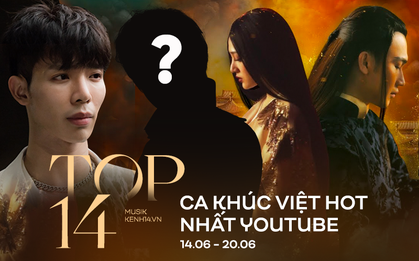 14 ca khúc Việt hot nhất Youtube tuần qua: Erik không có đối thủ, Chi Pu rớt hạng không phanh, Bích Phương "vượt mặt" Jack