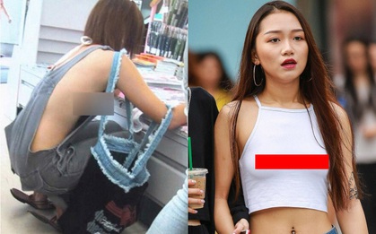 Nắng nóng ngại mặc nội y, bao chị em vô tư "thả rông" để vòng 1 "đi chơi xa" khiến ai nhìn cũng phải ngượng thay