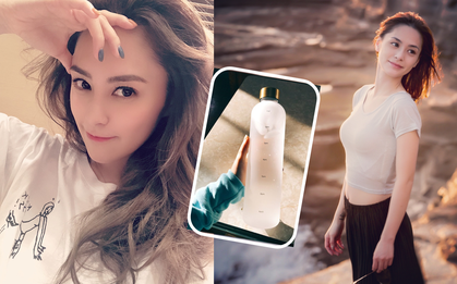 Công thức uống nước của Chung Hân Đồng: Thật dễ dàng để giảm cân giữ dáng nếu có thời gian biểu vàng cho việc uống nước
